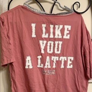 Sleep PINK Victoria’s Secret top